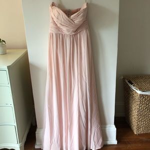 Blush Bridesmaid dress